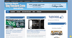Desktop Screenshot of blog.flensburg-szene.de